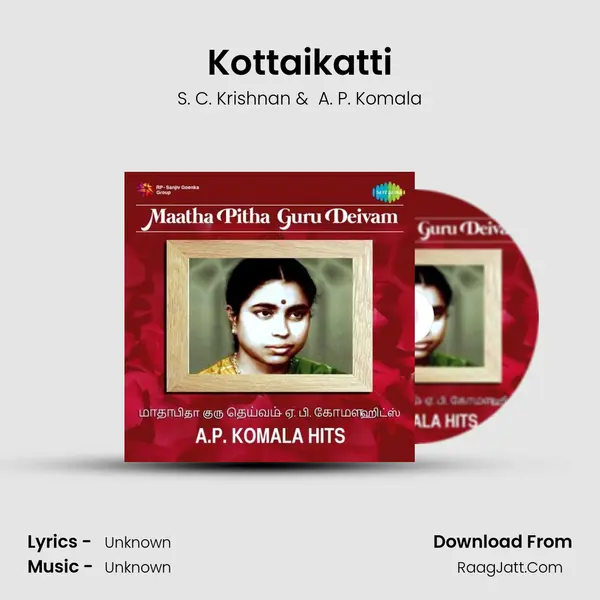 Kottaikatti MP3 Song by S. C. Krishnan Cover