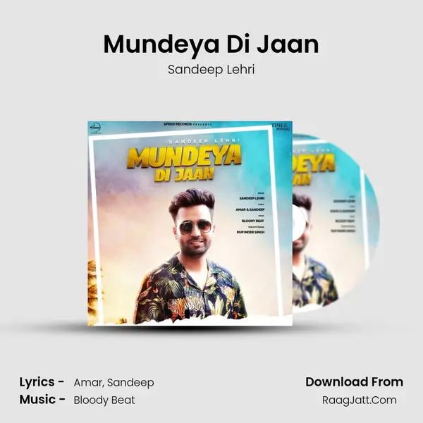Mundeya Di Jaan MP3 Song by Sandeep Lehri Cover