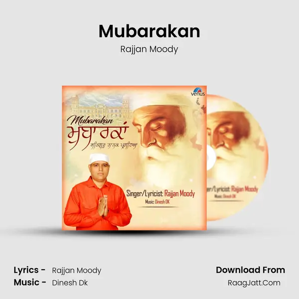 Mubarakan MP3 Song by Rajjan Moody Cover