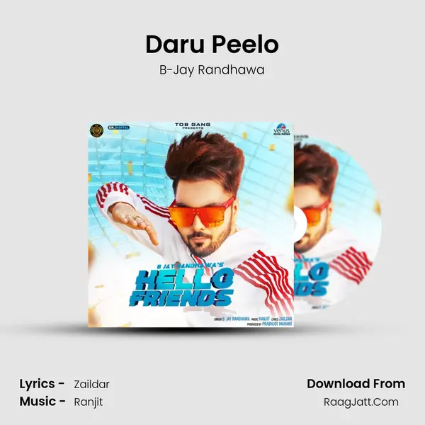Daru Peelo MP3 Song by B-Jay Randhawa Cover