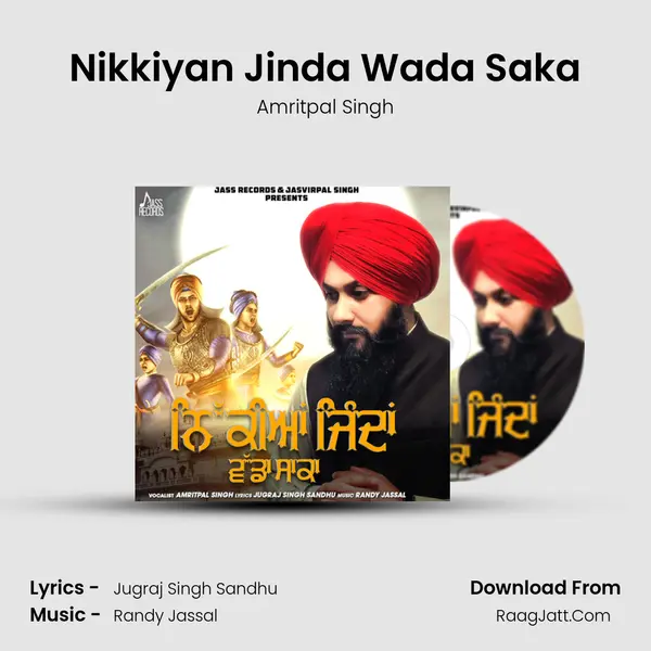 Nikkiyan Jinda Wada Saka MP3 Song by Amritpal Singh Cover