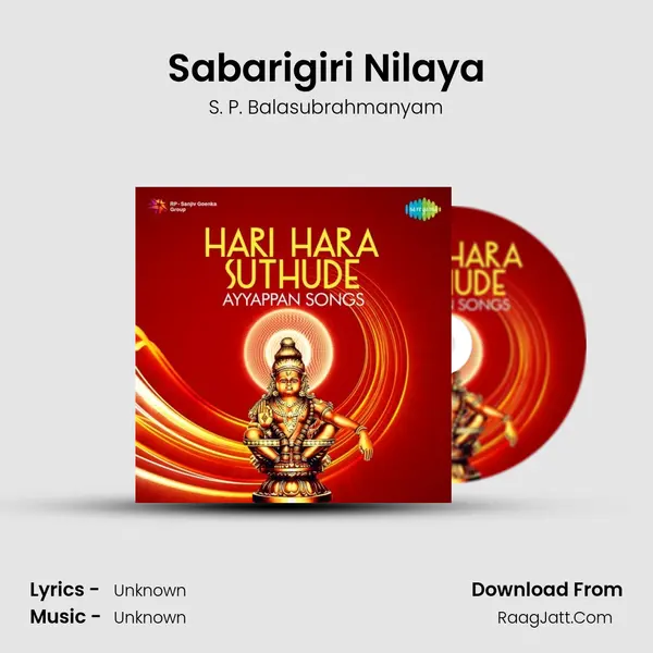 Sabarigiri Nilaya MP3 Song by S. P. Balasubrahmanyam Cover