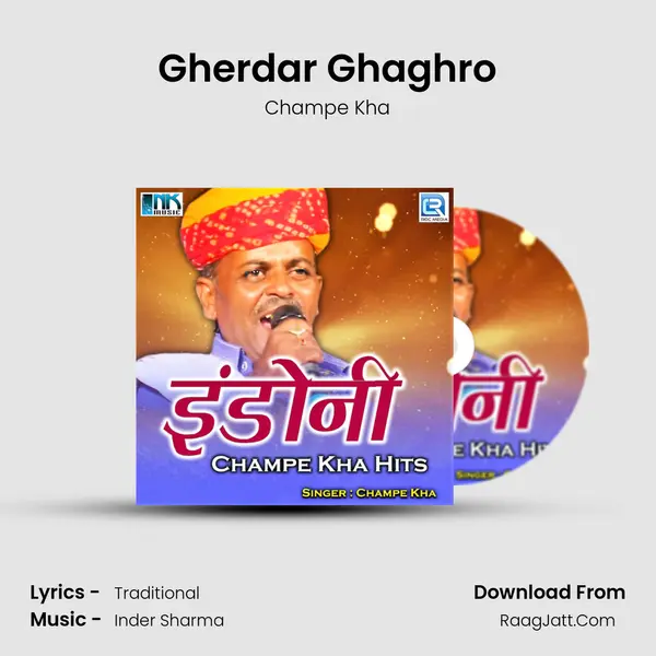 Gherdar Ghaghro MP3 Song by Champe Kha Cover