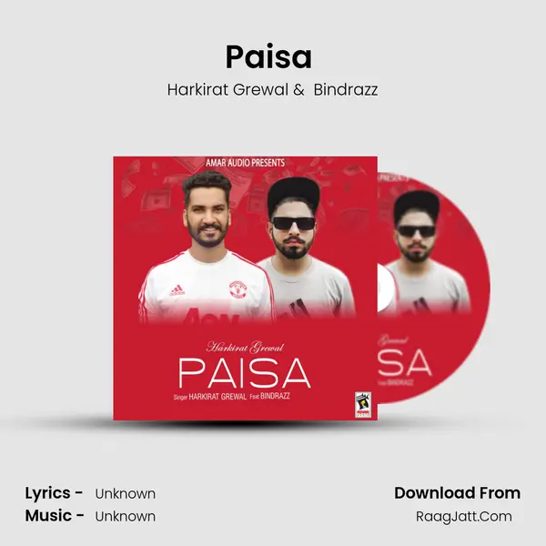 Paisa (feat. Bindrazz) MP3 Song by Harkirat Grewal Cover