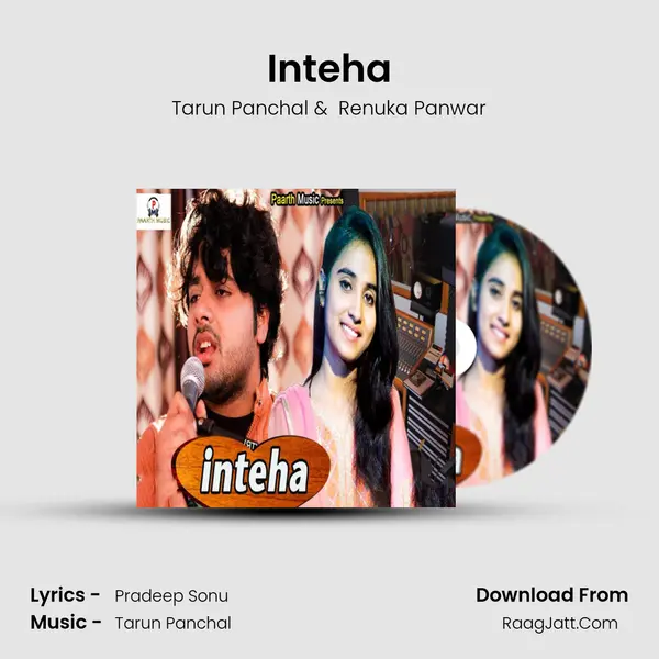 Inteha MP3 Song by Tarun Panchal Cover