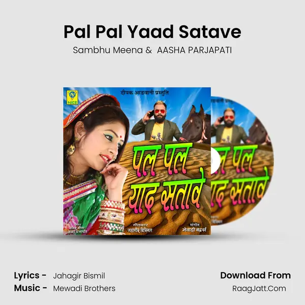 Pal Pal Yaad Satave MP3 Song by Sambhu Meena Cover