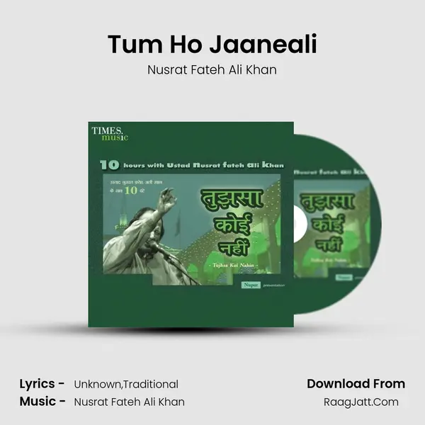 Tum Ho Jaaneali MP3 Song by Nusrat Fateh Ali Khan Cover