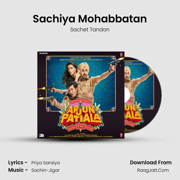 Sachiya Mohabbatan MP3 Song by Sachet Tandon Cover