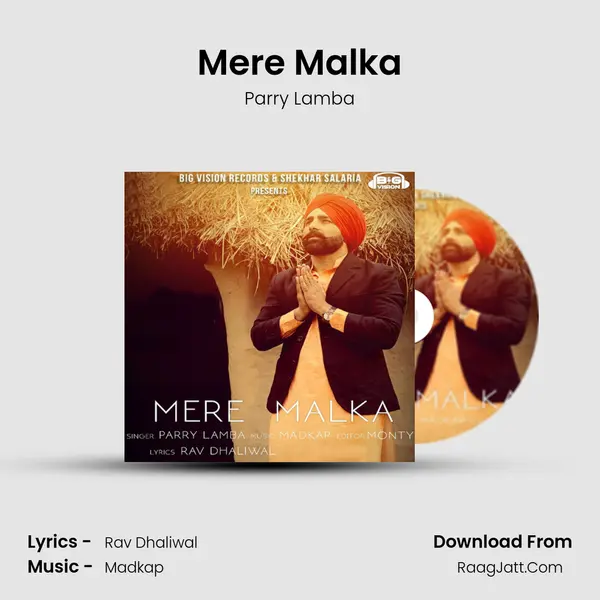 Mere Malka MP3 Song by Parry Lamba Cover