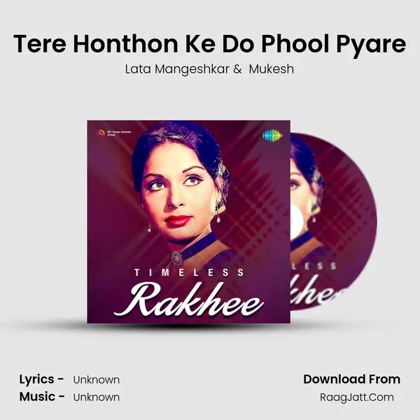 Tere Honthon Ke Do Phool Pyare Cover