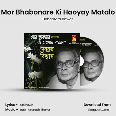 Mor Bhabonare Ki Haoyay Matalo - Debabrata Biswas