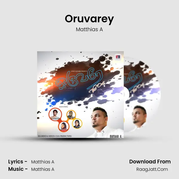 Oruvarey MP3 Song by Matthias A Cover