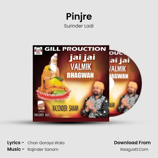 Pinjre MP3 Song by Surinder Ladi Cover
