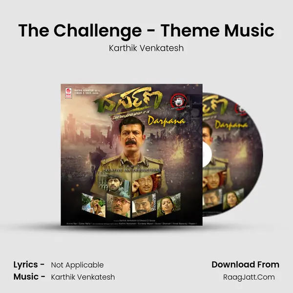 The Challenge - Theme Music MP3 Song by Karthik Venkatesh Cover