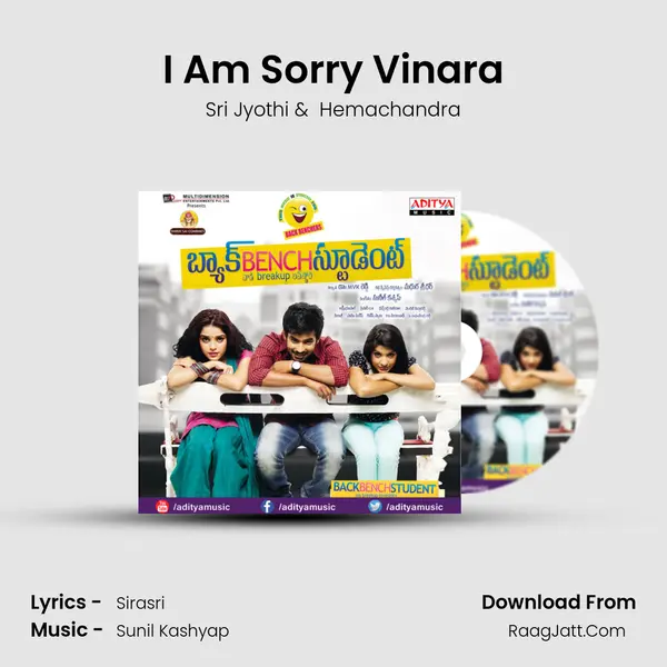 I Am Sorry Vinara MP3 Song by Sri Jyothi Cover