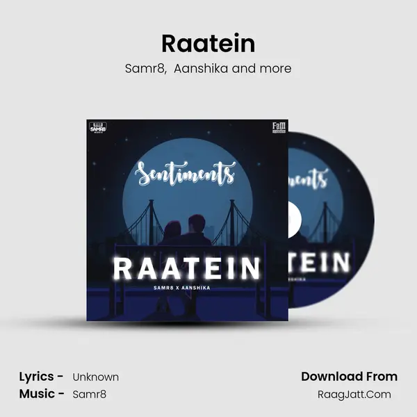 Raatein MP3 Song by Samr8 Cover
