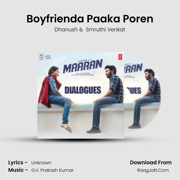 Boyfrienda Paaka Poren MP3 Song by Dhanush Cover