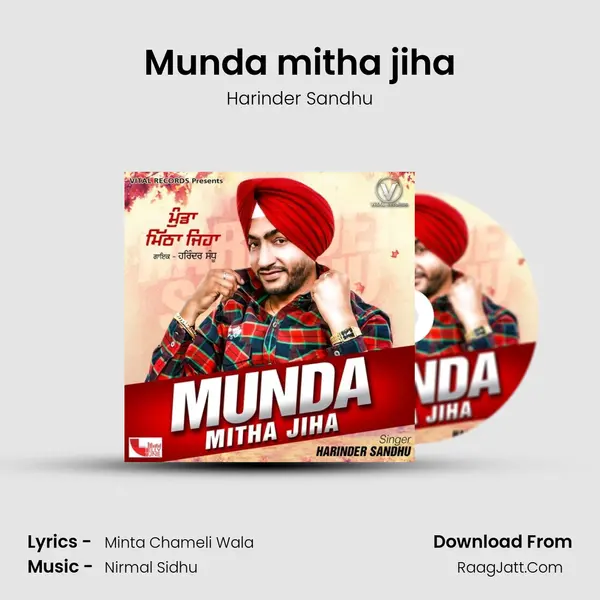 Munda mitha jiha MP3 Song by Harinder Sandhu Cover