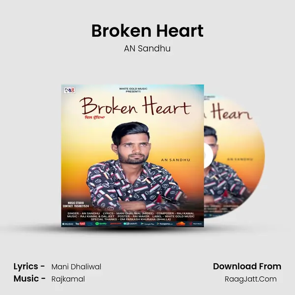 Broken Heart MP3 Song by AN Sandhu Cover