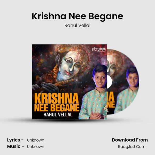 Krishna Nee Begane MP3 Song by Rahul Vellal Cover