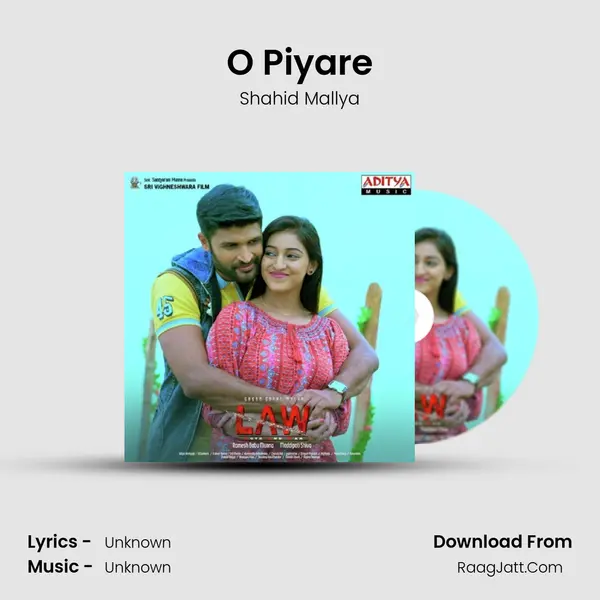 O Piyare MP3 Song by Shahid Mallya Cover
