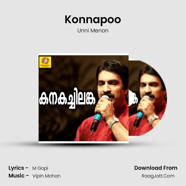 Konnapoo MP3 Song by Unni Menon Cover