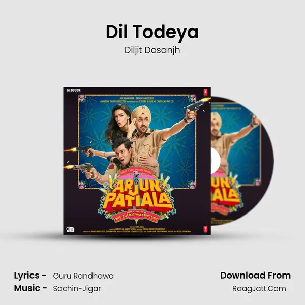 Dil Todeya MP3 Song by Diljit Dosanjh Cover