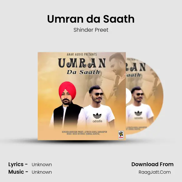 Umran da Saath MP3 Song by Shinder Preet Cover