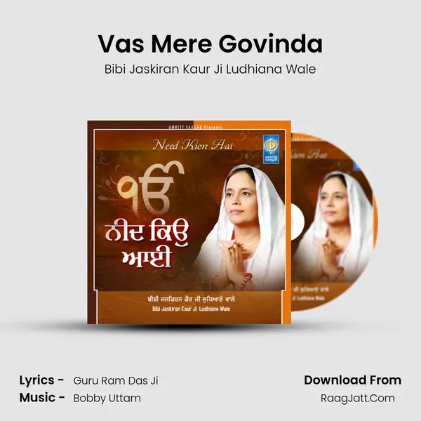 Vas Mere Govinda MP3 Song by Bibi Jaskiran Kaur Ji Ludhiana Wale Cover