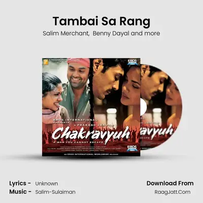 Tambai Sa Rang MP3 Song by Salim Merchant Cover