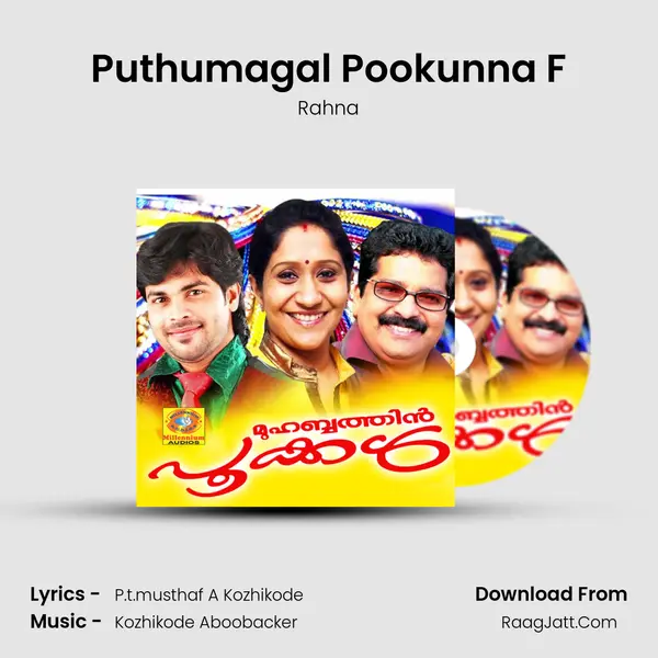 Puthumagal Pookunna F MP3 Song by Rahna Cover