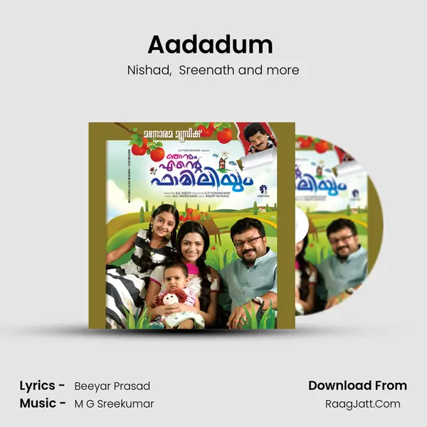 Aadadum (Karaoke) MP3 Song by Nishad Cover