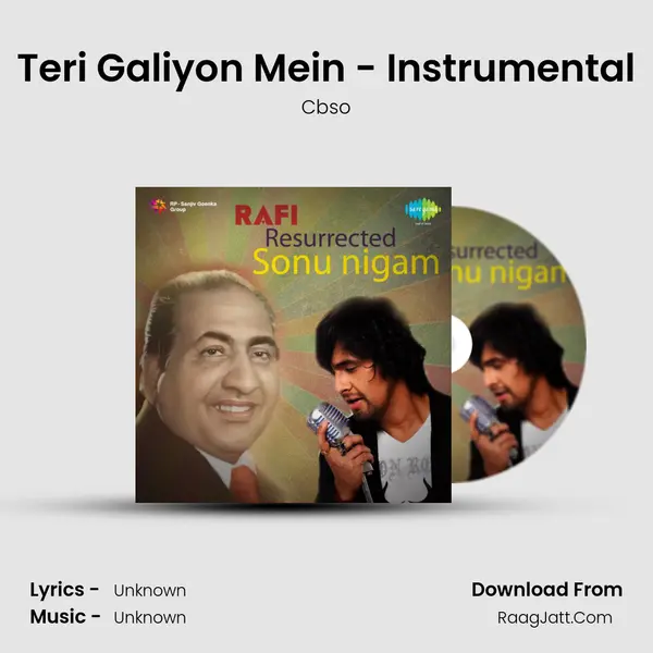 Teri Galiyon Mein - Instrumental MP3 Song by Cbso Cover