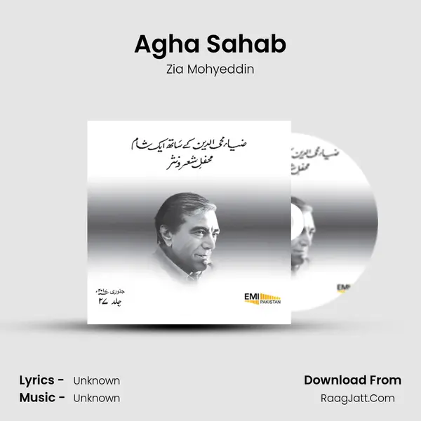 Agha Sahab MP3 Song by Zia Mohyeddin Cover