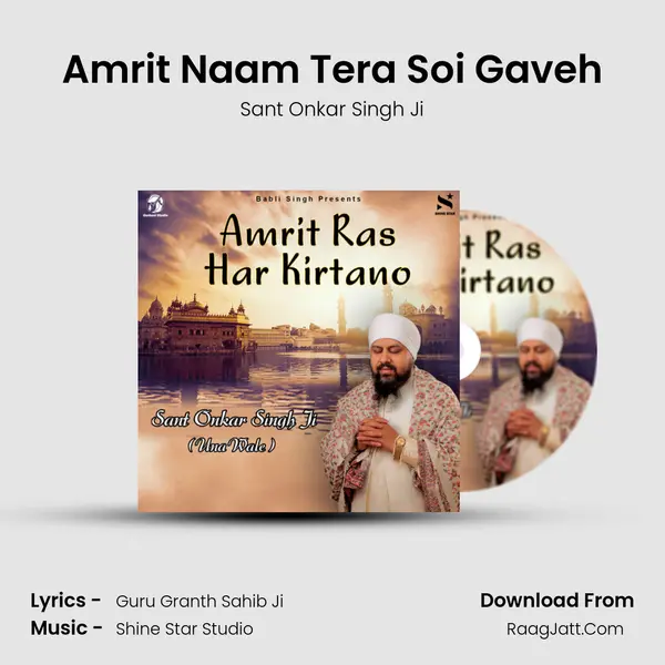 Amrit Naam Tera Soi Gaveh MP3 Song by Sant Onkar Singh Ji Cover