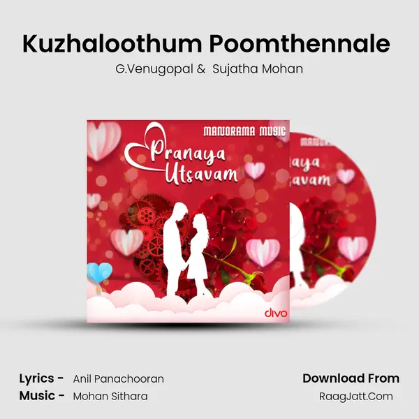 Kuzhaloothum Poomthennale (From - Bhramaram) MP3 Song by G.Venugopal Cover