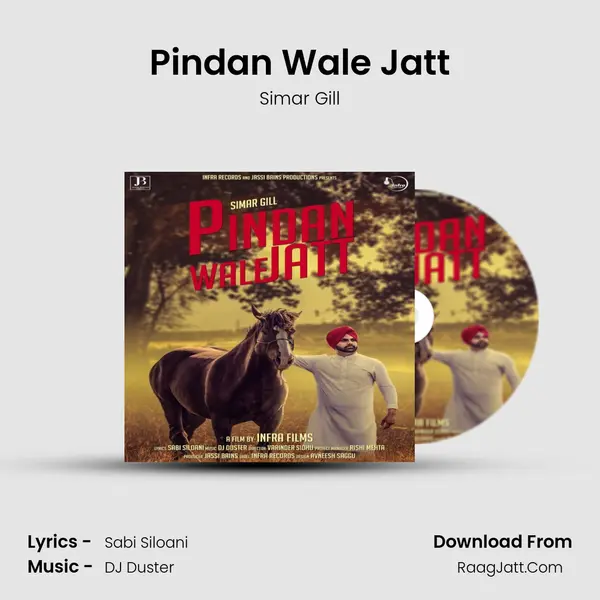 Pindan Wale Jatt MP3 Song by Simar Gill Cover