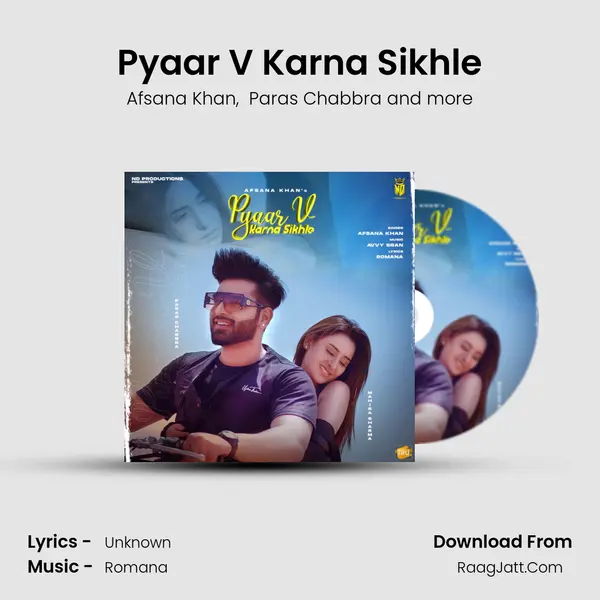 Pyaar V Karna Sikhle MP3 Song by Afsana Khan Cover