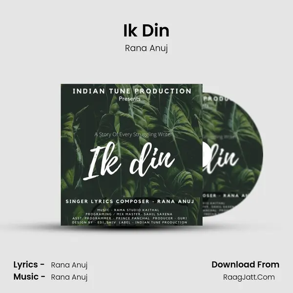 Ik Din MP3 Song by Rana Anuj Cover