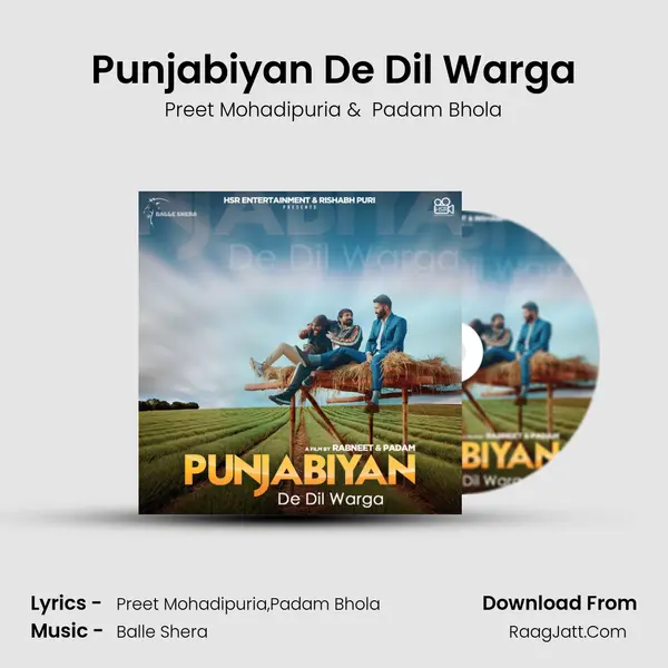 Punjabiyan De Dil Warga MP3 Song by Preet Mohadipuria Cover