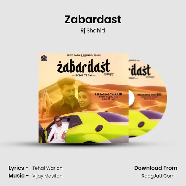 Zabardast MP3 Song by Rj Shahid Cover