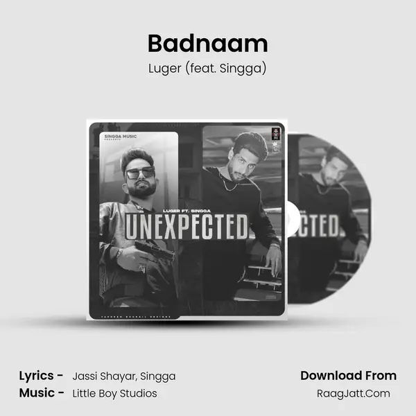 Badnaam MP3 Song by Luger (feat. Singga) Cover