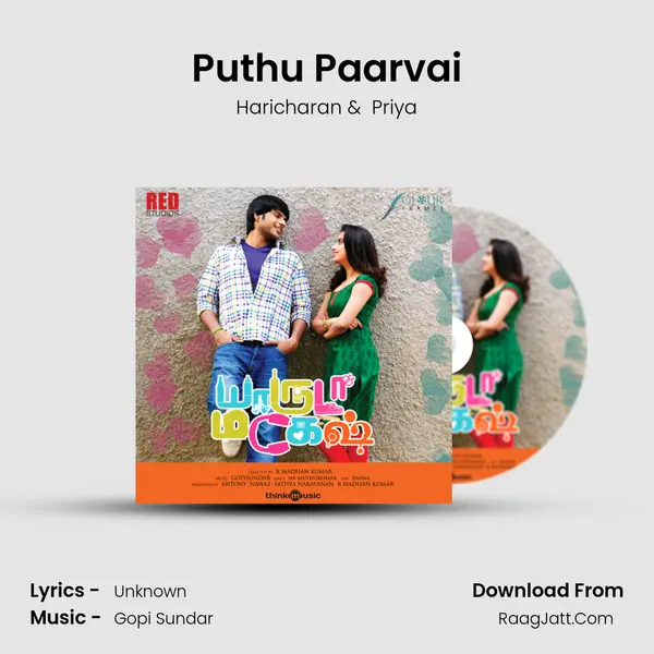 Puthu Paarvai MP3 Song by Haricharan Cover