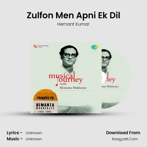 Zulfon Men Apni Ek Dil MP3 Song by Hemant Kumar Cover