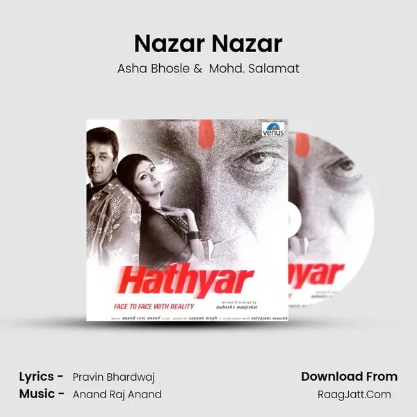 Nazar Nazar MP3 Song by Asha Bhosle Cover
