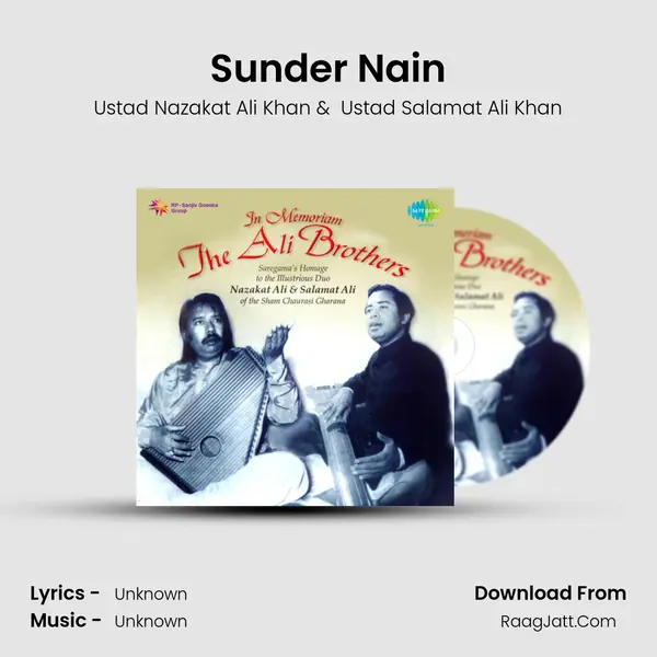 Sunder Nain MP3 Song by Ustad Nazakat Ali Khan Cover