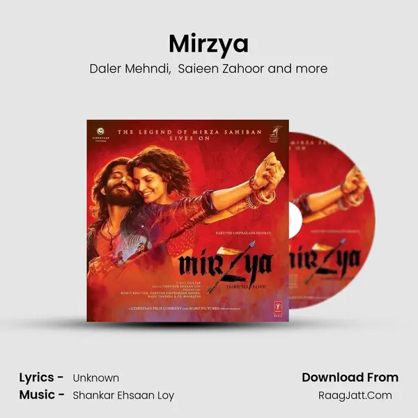 Mirzya MP3 Song by Daler Mehndi Cover