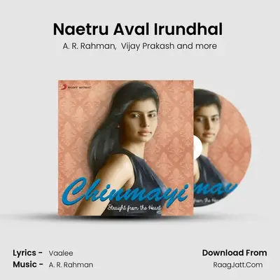 Naetru Aval Irundhal (From "Maryan") Cover
