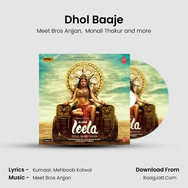 Dhol Baaje MP3 Song by Meet Bros Anjjan Cover