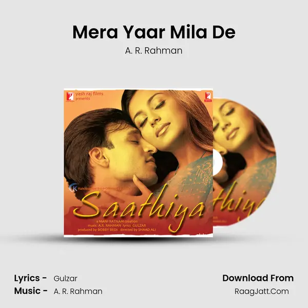 Mera Yaar Mila De MP3 Song by A. R. Rahman Cover
